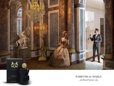 Parfums de Marly – campagne worldwide « Royal Essence » - Image de marque & branding