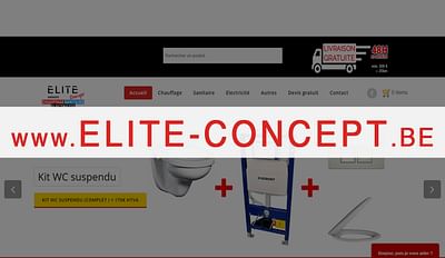 Responsable Marketing pour ELITE CONCEPT - Website Creatie