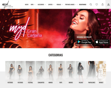 M&D Shop - Website Creation