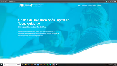 Transformación digital en tecnologías 4.0 UNMDP - Digitale Strategie