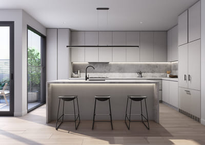 Apartment 3d Rendering - 3D