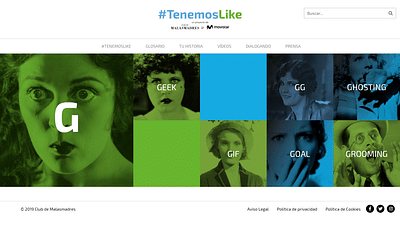 Blog #TenemosLike - Club de Malas Madres - Webseitengestaltung