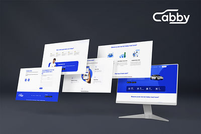 Cabby custom web-app en mobile app - Website Creatie