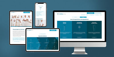 Corporate Design für orthopädische Klinik - Graphic Design
