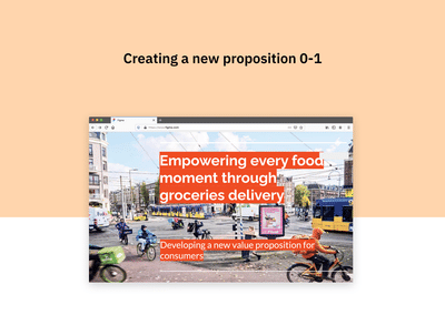 Digital strategy for grocery offer - Innovación