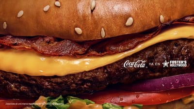 El regreso de Coca Cola a Foster´s Hollywood - Publicidad