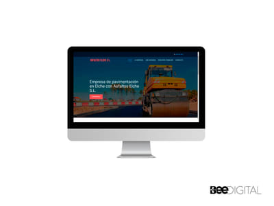 Diseño Web y desarrollo Web | Asfaltos Elche - Création de site internet