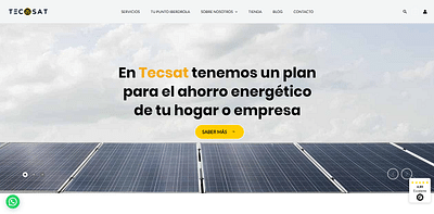 Tecsat - Création de site internet