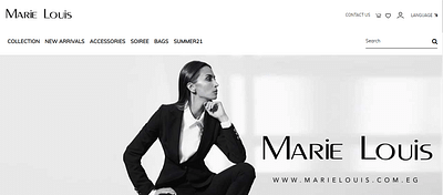 Marie Louis - E-commerce