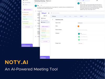 An AI-Powered Meeting Tool - Artificial Intelligence