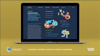 Neen tegen Namaak - Non à la façon - Website Creatie
