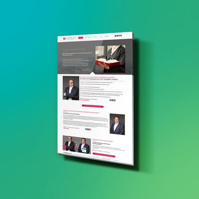 Webdesign & SEO-Maßnahmen für eine Anwaltskanzlei - SEO