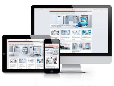 Miele Professional / Webseite - Creación de Sitios Web
