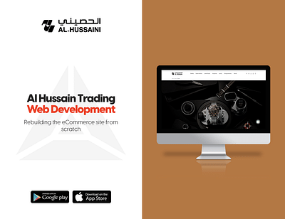 Al Hussaini Trading Web Development - Application mobile