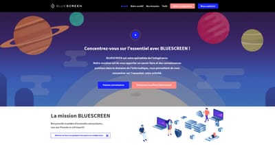 Refonte de site institutionnel - Création de site internet