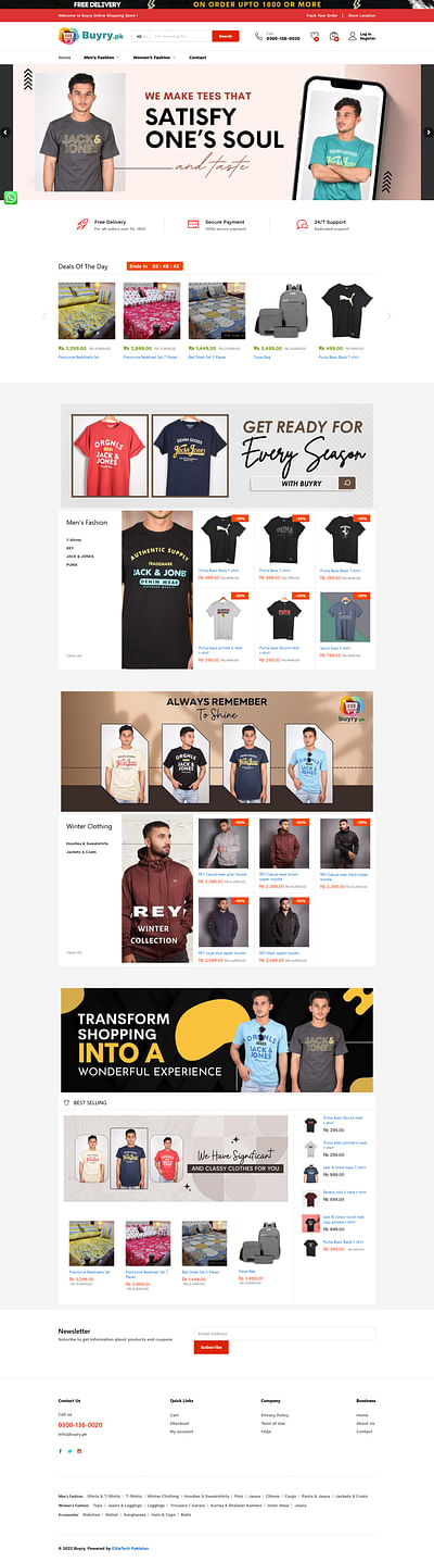 Branding, Logo & Website - E-commerce