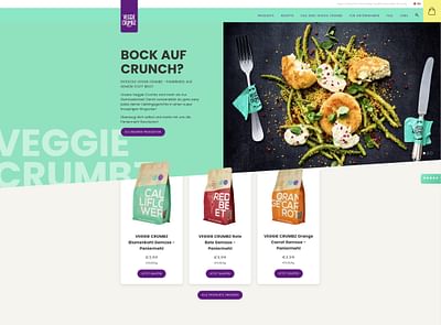 veggiecrumbz.de - E-Commerce
