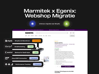 Marmitek B.V. - Maatwerk Shopify Webshop - Website Creatie