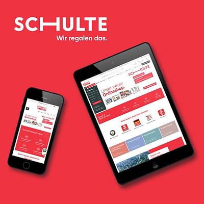 Relaunch Online Shop SCHULTE REGALSYSTEME - E-Commerce