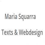 Maria Squarra Texts & Web Design