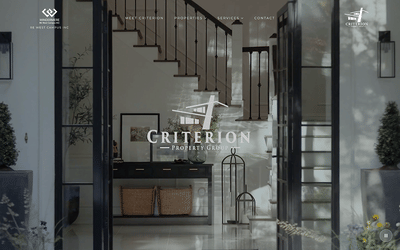 Criterion website (Windermere real estate) - Website Creation