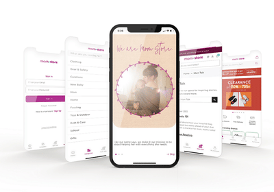 Mom Store's Mobile App - Mobile App
