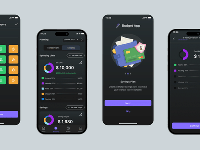 Fintech Mobile App - Ergonomy (UX/UI)