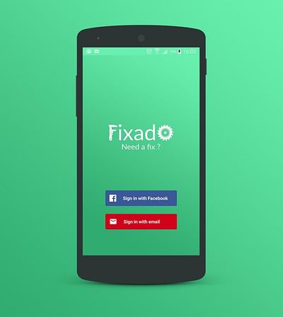 Fixado - Application mobile