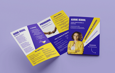 Création flyer Coaching - Image de marque & branding