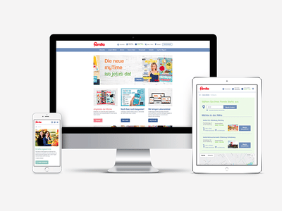 Nutzerzentrierte Website für Famila - Webanwendung