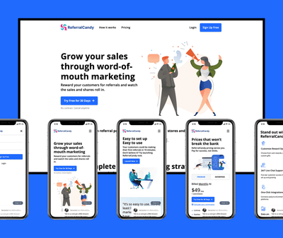 Referral Candy - Application mobile