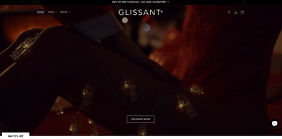 Digital Marketing & Website Development for Glissant Love - Webseitengestaltung