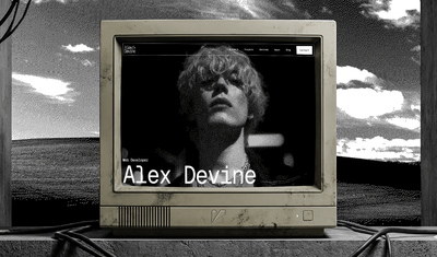 Devolio - The Retro Cyber-Brutal Portfolio - Image de marque & branding