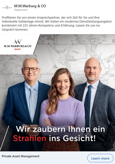 Warburg - Online Advertising