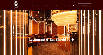 Chichi Paris - Création de site internet