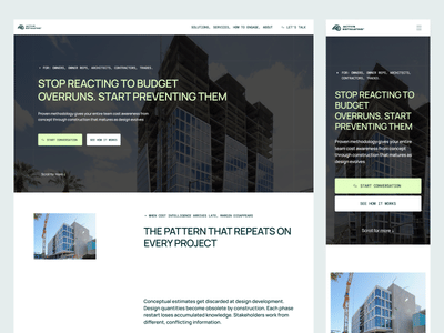 Active Estimating: UX/UI Design of a Corporate Website - Usabilidad (UX/UI)