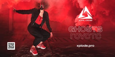 X-Plode. Sneakers brand launch - Image de marque & branding