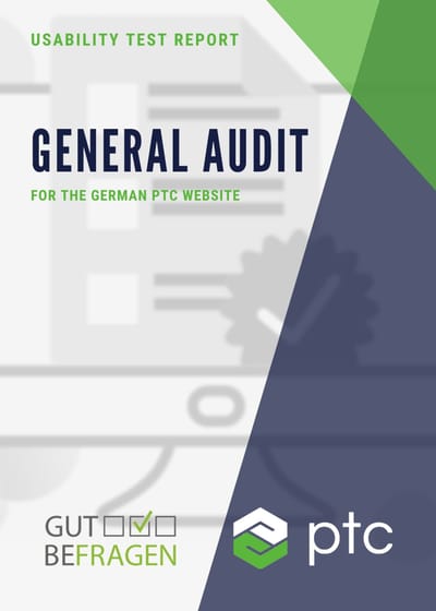 UX-Audit for a german website - Ergonomie (UX/UI)