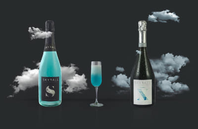 Branding y diseño etiquetas Skyfall - Branding y posicionamiento de marca