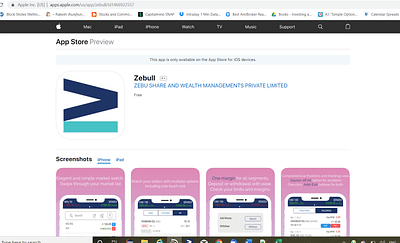 Zebull  - Trading Application - Application mobile