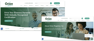 Transforming Orion Registrar's digital presence - Référencement naturel