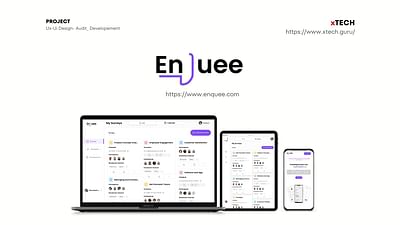 Enquee web app - Software Development