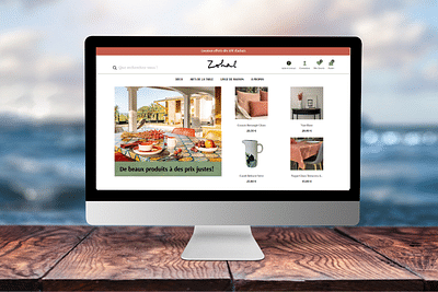 Création site internet e-commerce - Zohal - Creación de Sitios Web