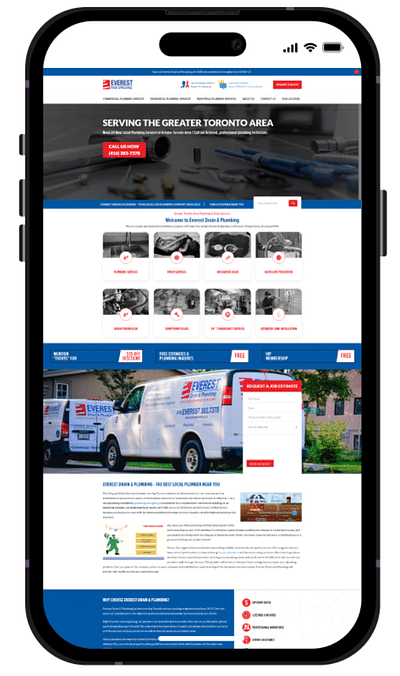 Everest Drain & Plumbing SEO & PPC - Référencement naturel