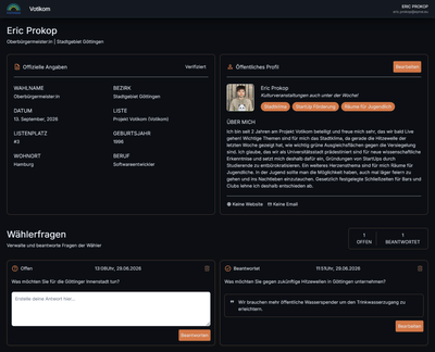 Votikom - Application mobile