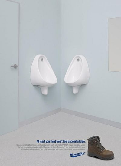 Urinal - Werbung