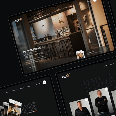 A digital experience | ECG Projecten - Website Creatie