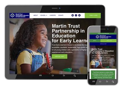 Early Education Website Design - Création de site internet