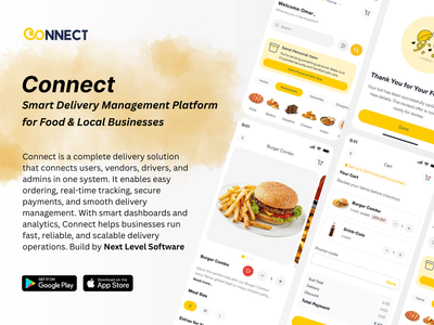 On-Demand Food Delivery App Development | Flutter iOS & Android - App móvil