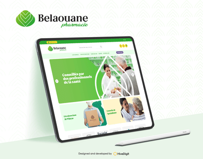 Site Web Belaouane Pharmacy - E-Commerce